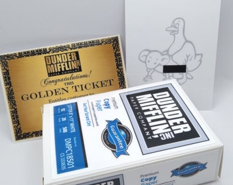 the office dunder mifflin paper, mini box, dunder mifflin, the office gift, the office merch, the office