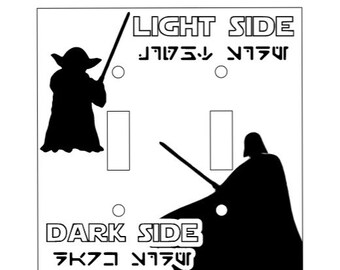 Star wars light switch plate cover, star wars, star wars gifts