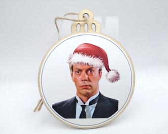 Clue movie christmas ornaments, clue 1985