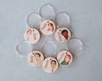 The office gifts, the office wine charms, the office, dwight schrute, dinner party