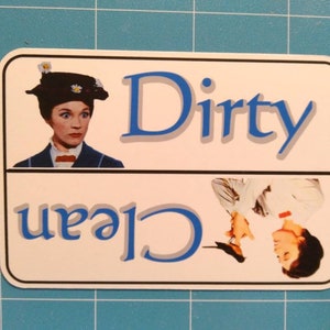 Mary Poppins dishwasher magnet