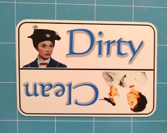 Mary Poppins dishwasher magnet