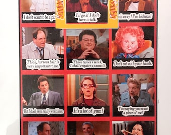 Seinfeld mood magnet, Seinfeld gifts, Seinfeld merch, Seinfeld tv show