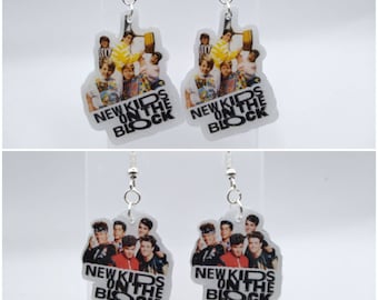 Nkotb earrings, New Kids on the block