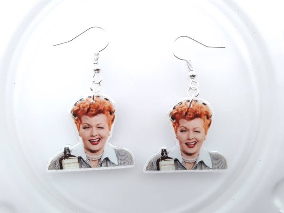 I love lucy earrings deals