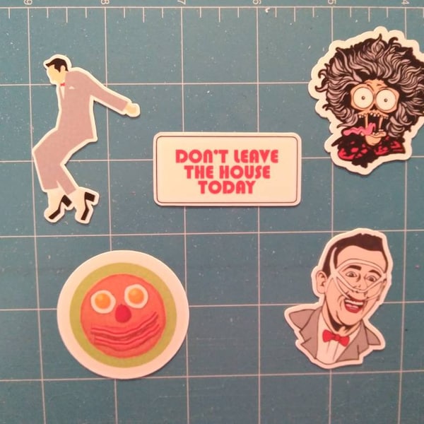 Peewee Herman magnets