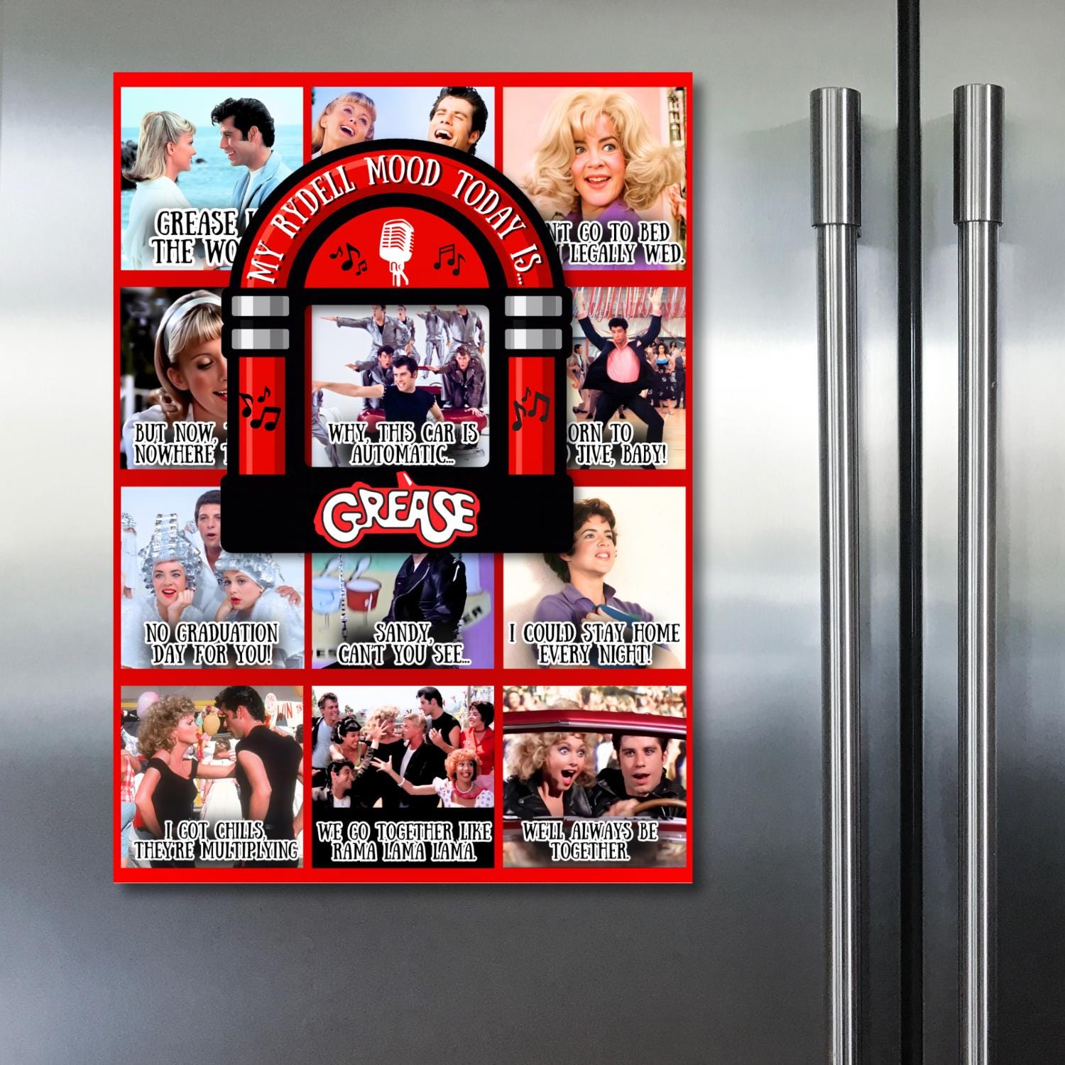 Greace Stuff Grease Magnet, Grease Movie, Grease Gifts, Grease Musical, Grease Mood ...
