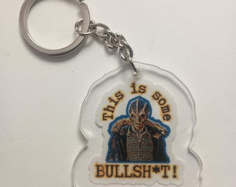 Alien keychain, aliens, syfy keychain, alien tv show
