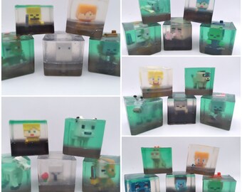 Minecraft Slime Mob Soap 