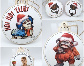 Labyrinth movie ornaments, labyrinth gifts