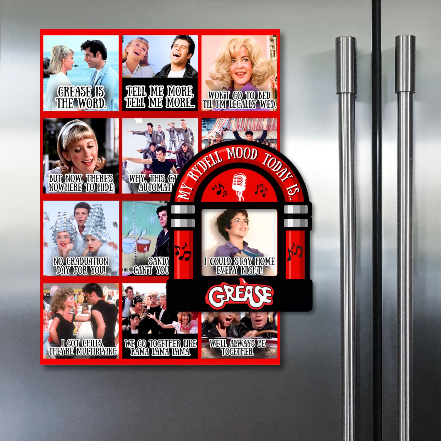 Greace Stuff Grease Magnet, Grease Movie, Grease Gifts, Grease Musical, Grease Mood ...