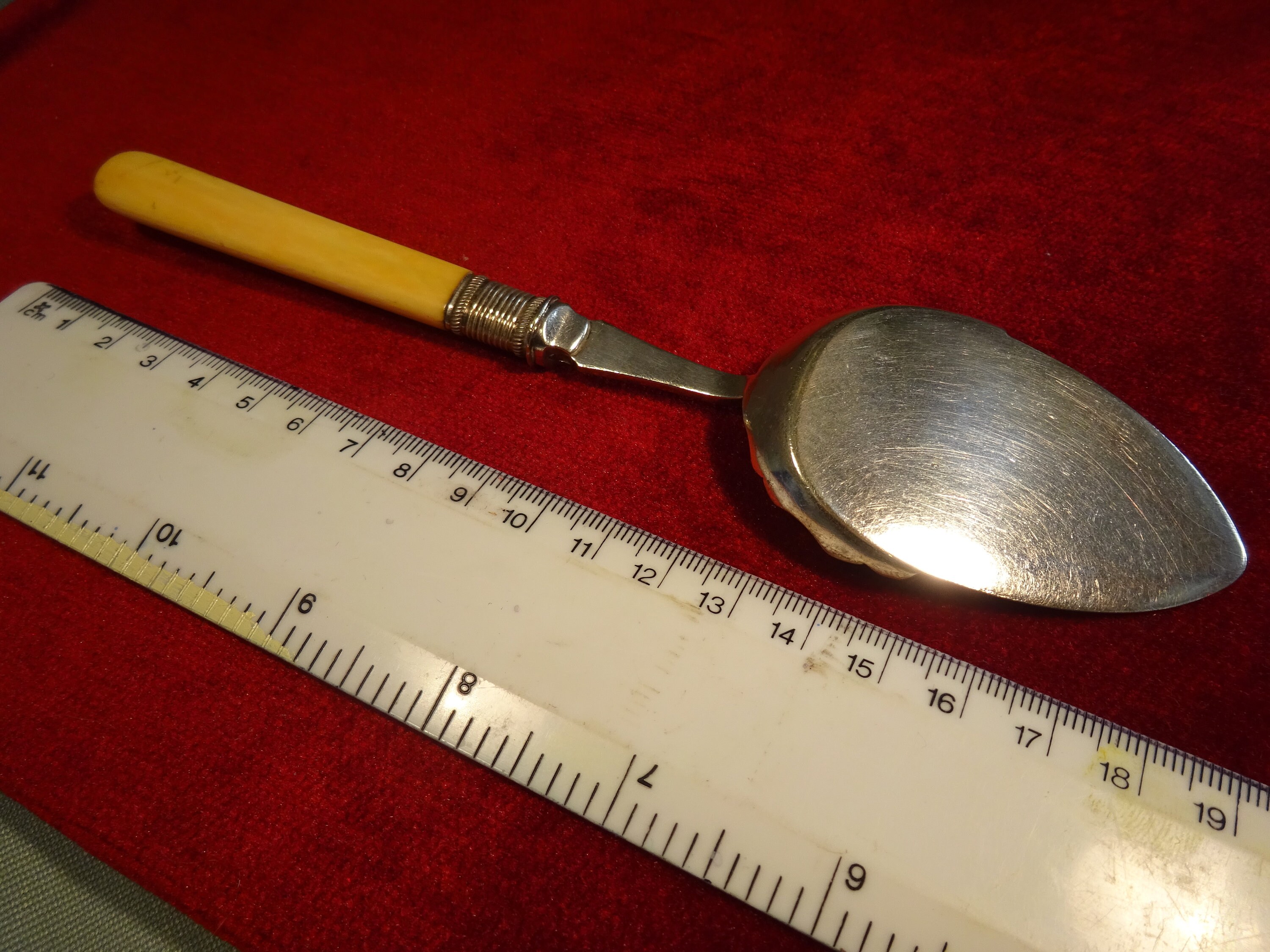 Victorian Silver Plated Jam Spoon Etsy