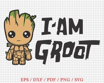 Download Baby Groot Svg Etsy