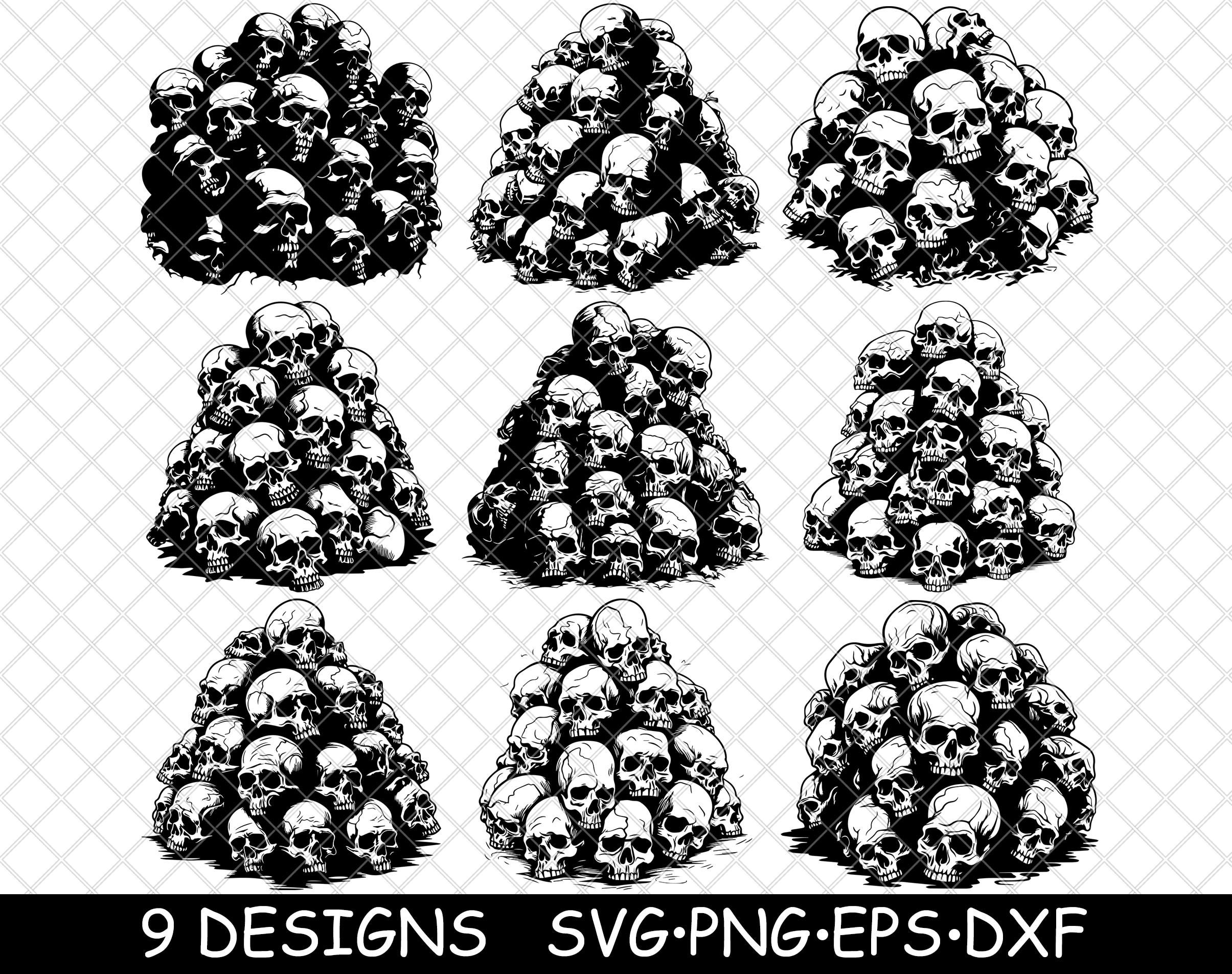 Pile Of Skulls Tattoo