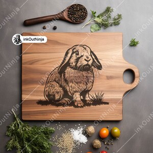 Holland Lop Dwarf Rabbit Mini Small Bunny Eared Pet Petite Dutch Svg ...