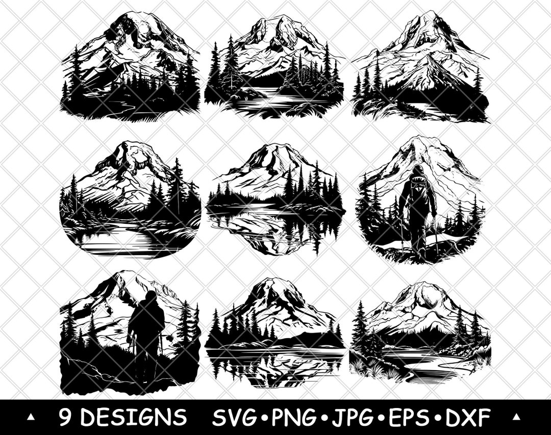Mount Rainier National Park Washington Volcano Peak Alpine