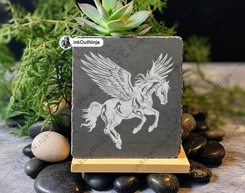 Pegasus SVG Bundle Winged Horse Clipart Mythical Creature Vector ...