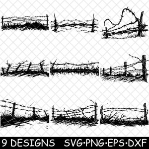 Fil de fer barbelé rasoir barrière de prison périmètre armée fichier laser SVG PNG JPG niveaux de gris gravure image coupe vecteur sous-bock noir blanc bois cnc
