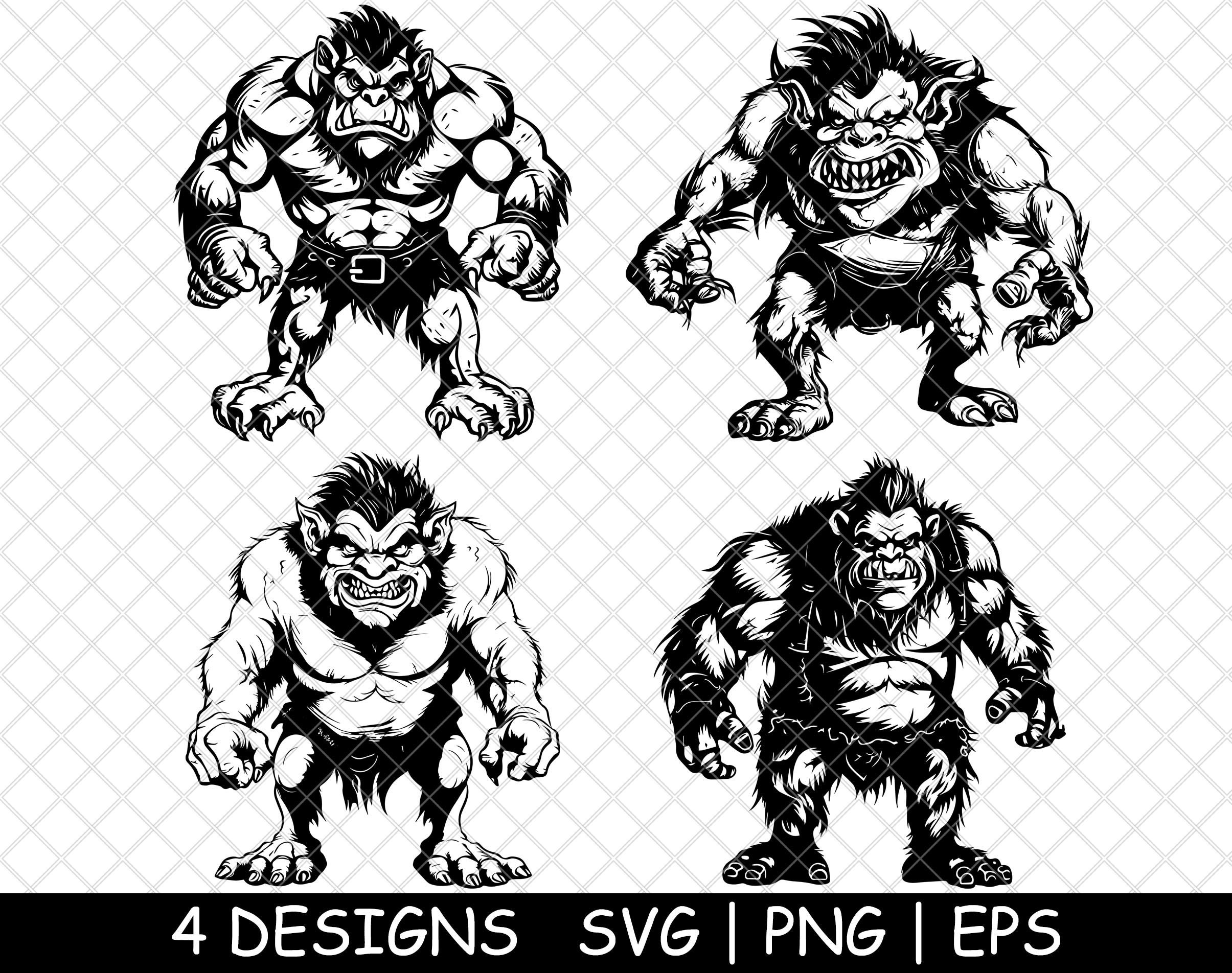 Troll Face Svg & Png Bundle Memes Internet Memes Clipart Printable