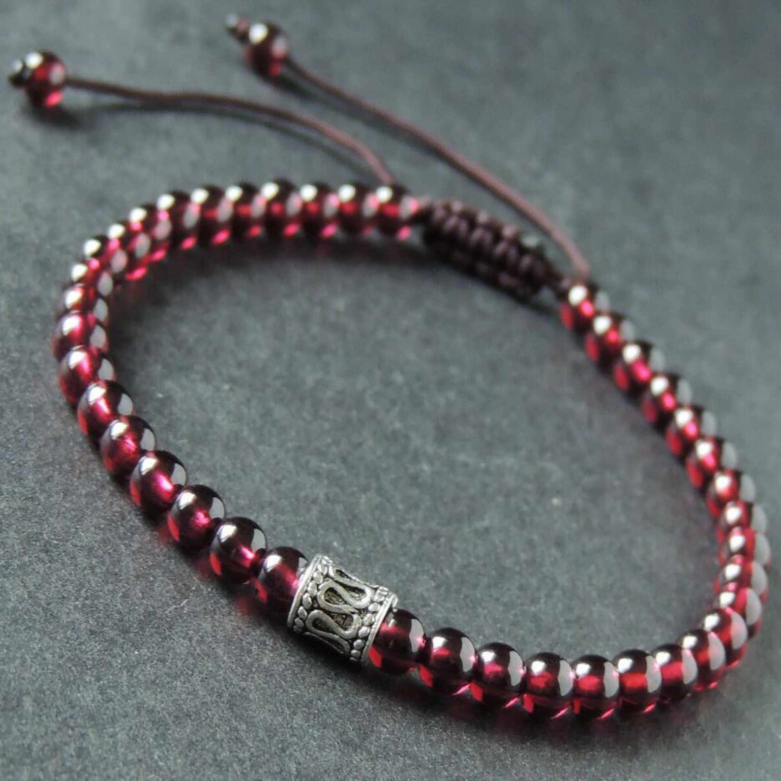 4.5mm Braided Red Protection Bracelet for Men High Grade Etsy