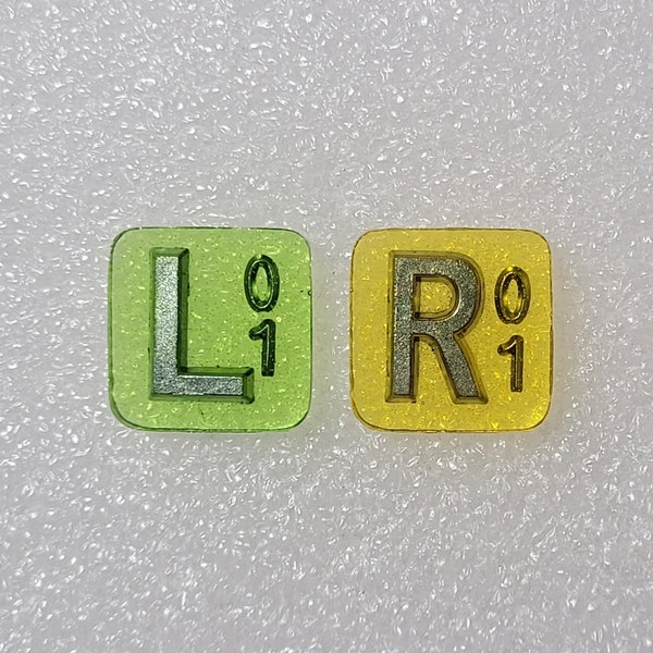 1 pair of cute tiny x-ray markers, up to 3 initials available, thin but firm, perfect for extremities and pediatrics, minimalist