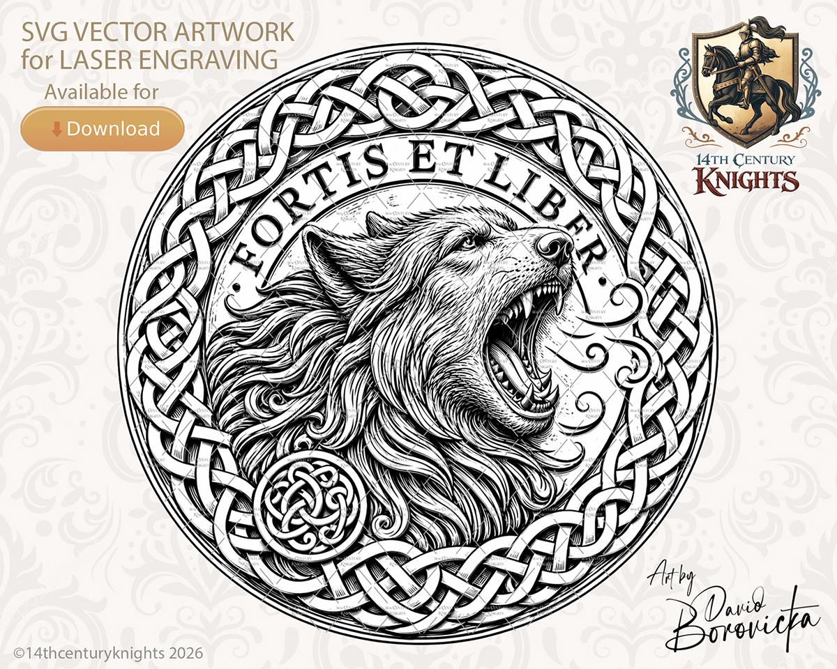 Wolf SVG Vector File for Laser Engraving (digital Download) - Etsy