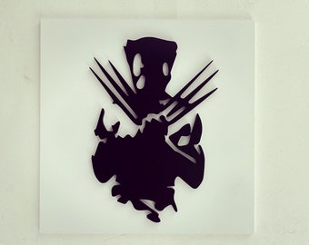 Wolverine X MEN Silhoutte Wall Art Poster Wall Decor Art Home Decor Wall Hanging