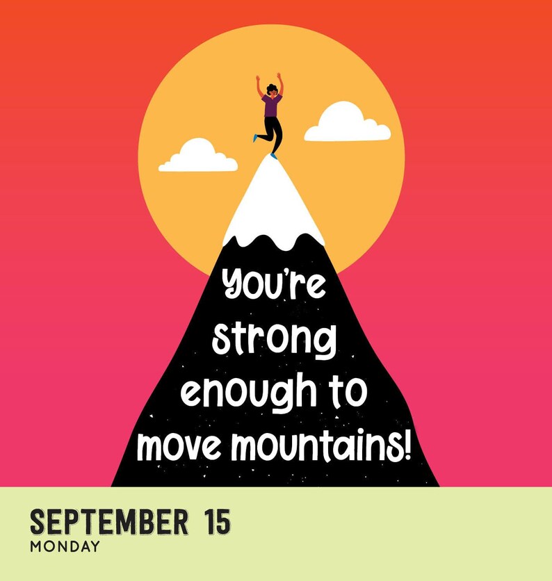 Instant Happy Notes Boxed 2025 Calendar Etsy