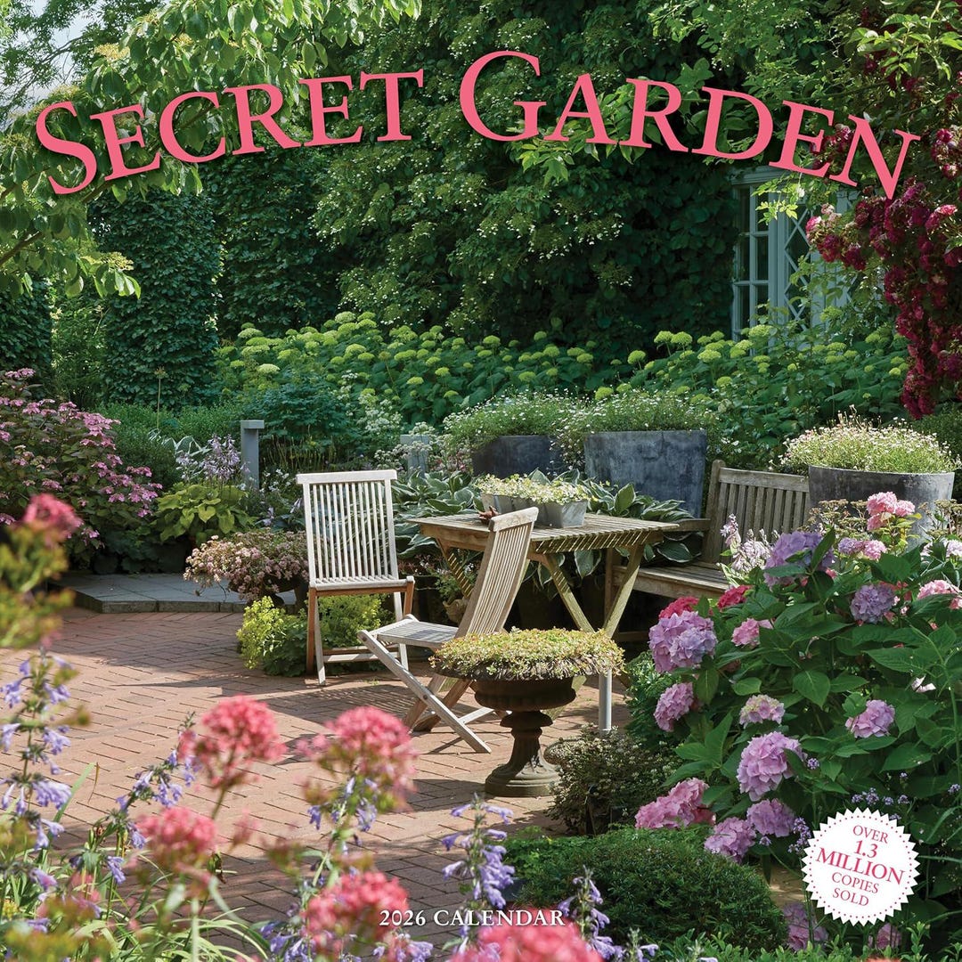 Secret Garden Wall Calendar 2026 - Etsy