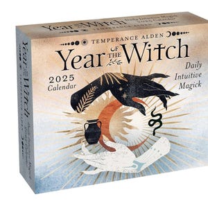 Jahr der Hexe 2025 Kalender Tageskalender Intuitive Magie