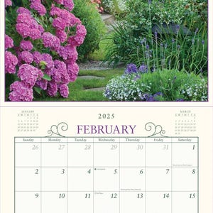 Secret Garden Wall Calendar 2025: A Meditative Calendar That Unites the ...