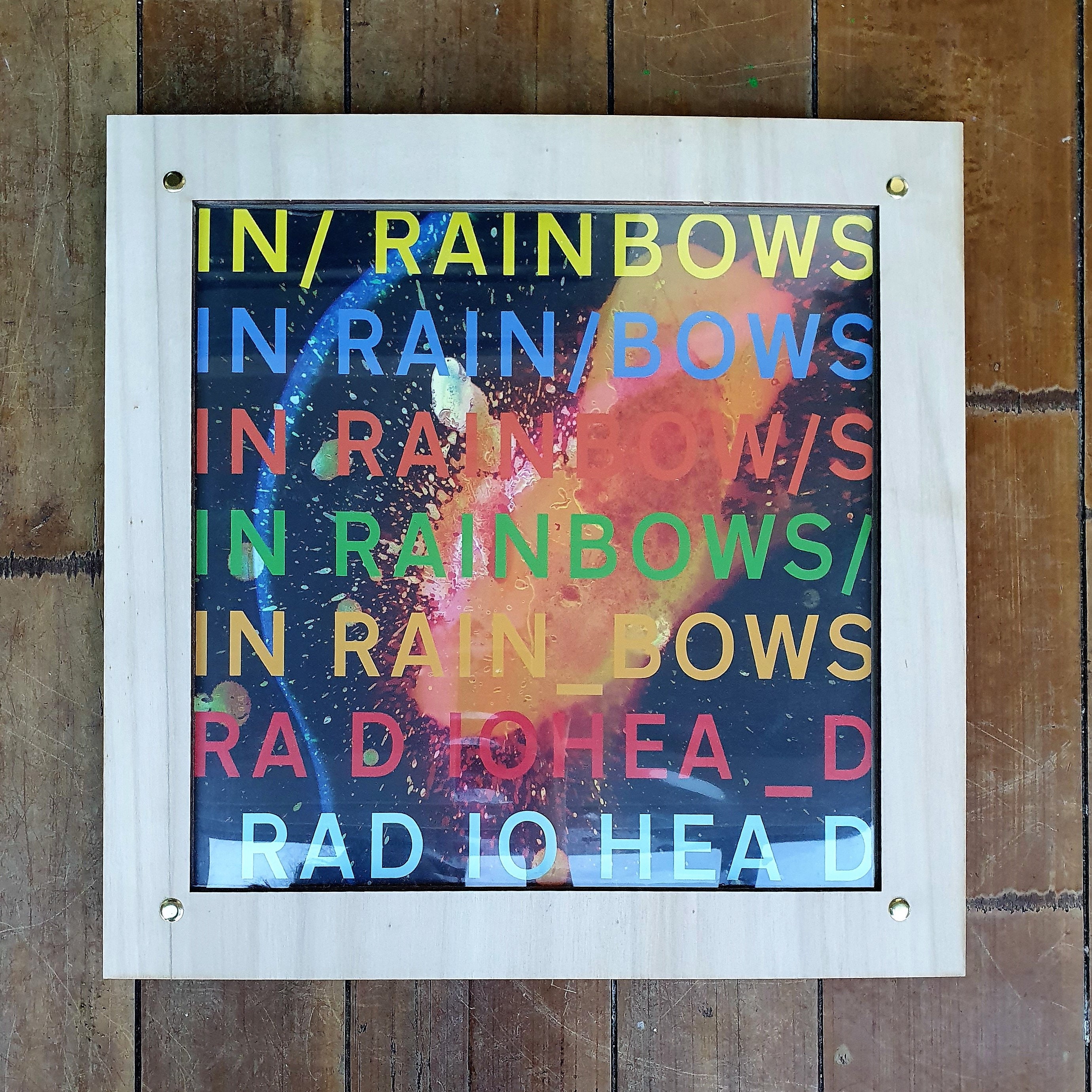 Cadre Pour Disques Vinyles 33 Tours - Bois Français, Artisanal et Bien Pensé Changer Facilement de V