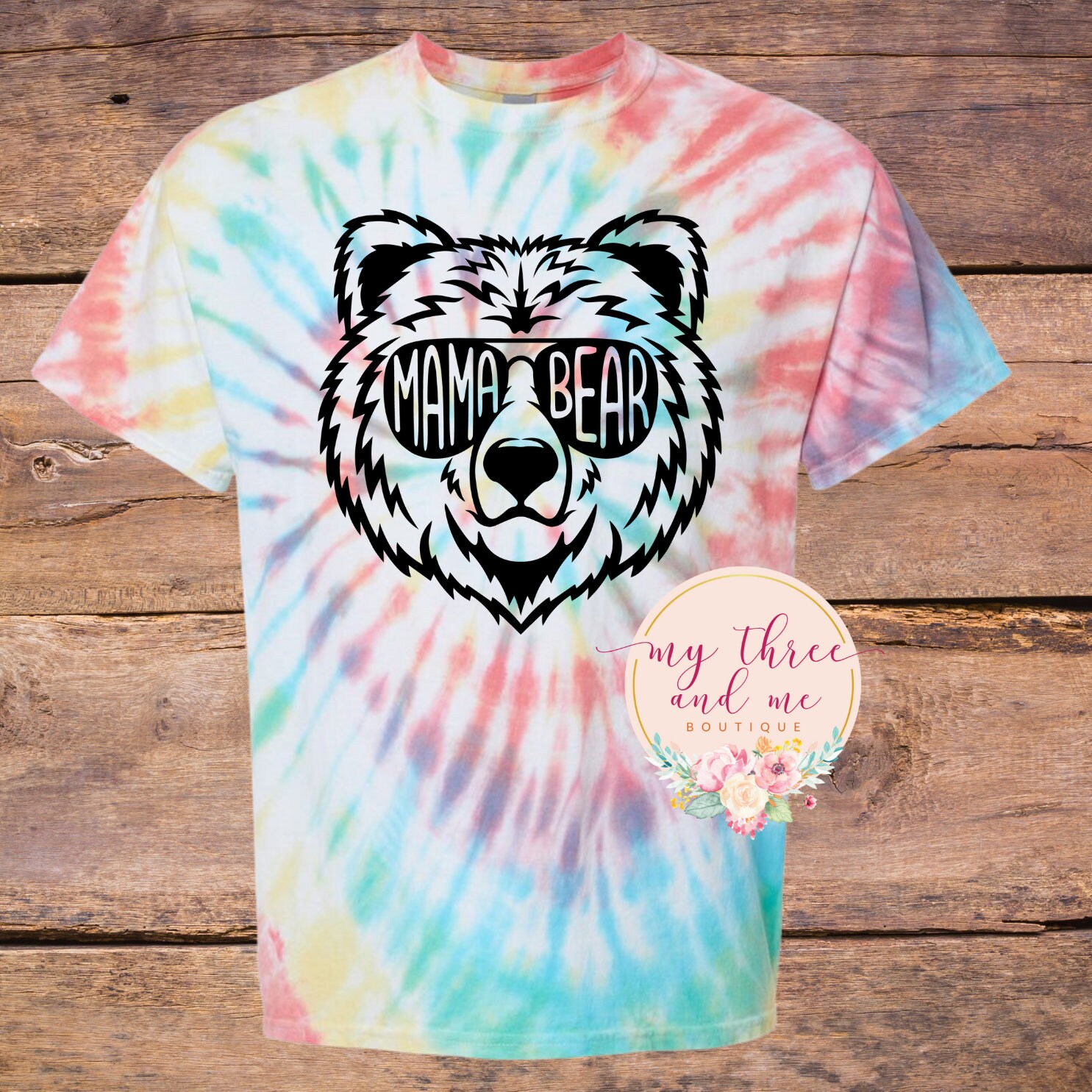 Tie Dye Mama Bear - Etsy Singapore