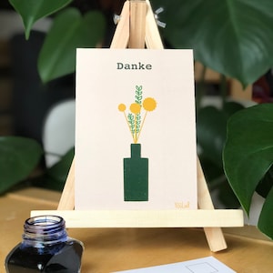 Postkarte "Danke"