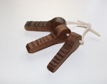 Wooden Toy Keys || Key Set Rattle || Pretend Keys || Natural Baby Toy