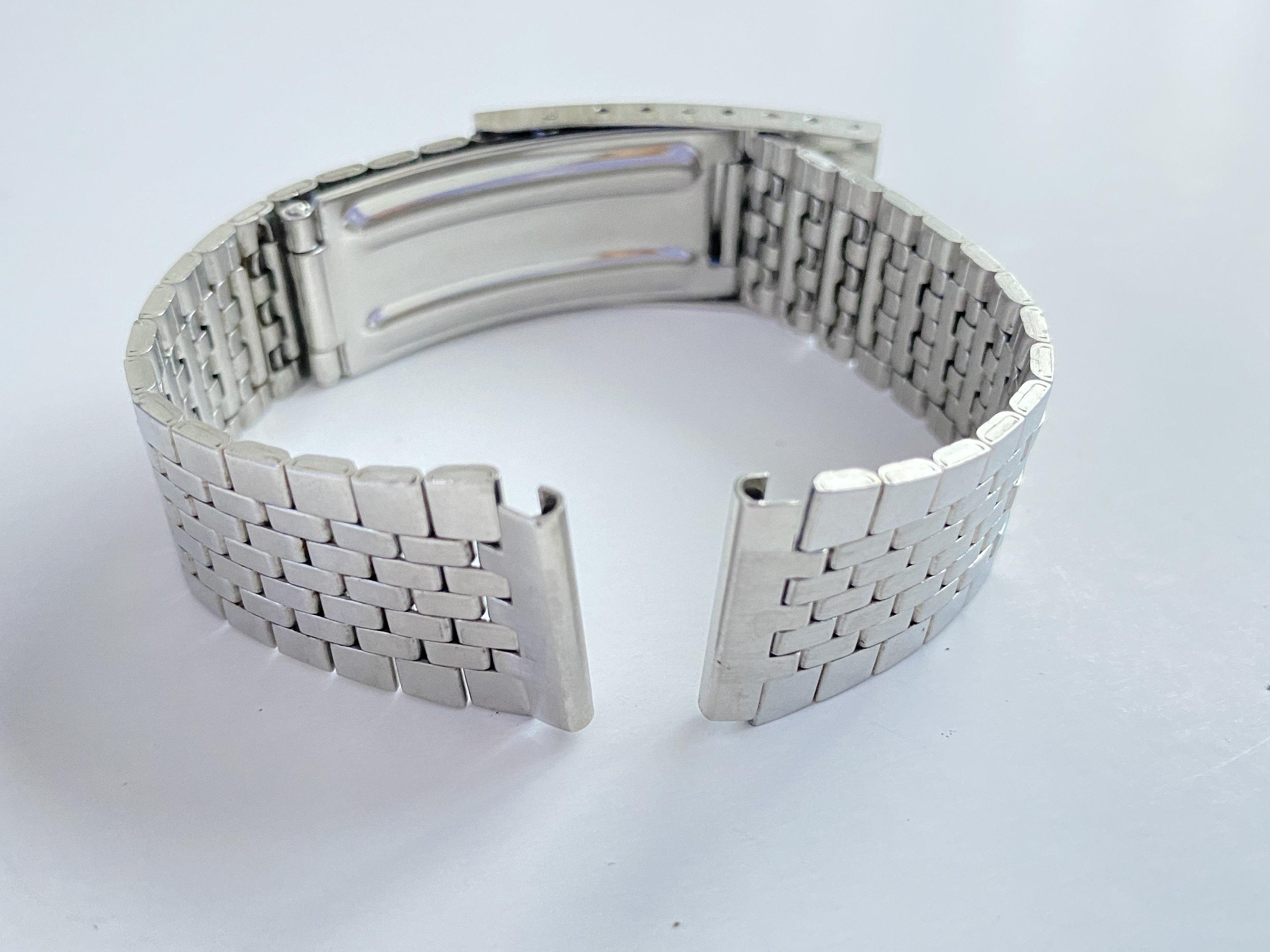 Vintage 1960's Hamilton H logo Stainless Steel Watch band Etsy