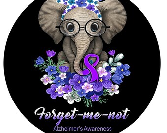 Free Free 140 Alzheimer&#039;s Elephant Svg SVG PNG EPS DXF File