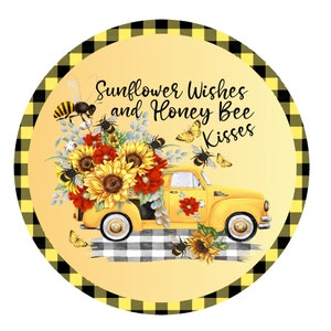 Sunflower Wishes and Honey Bee Kisses Earrings – Crafty Desert Penguin