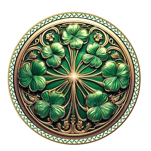 St Patrick&#39;s Day wreath sign, metal wreath sign, round wreath sign, door decor, Lindys sign creations