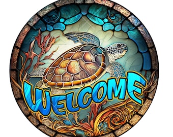 sea turtle choose your saying wreath sign, metal wreath sign, door decor, signs for wreaths, lindys sign creations