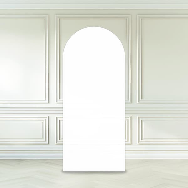 Arched Cardboard Backdrop: Party Balloon Decor