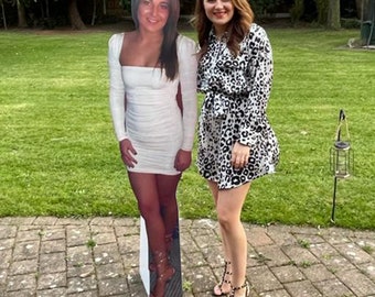 Personalized Life-Size Cardboard Cutout: Party Photo Prop
