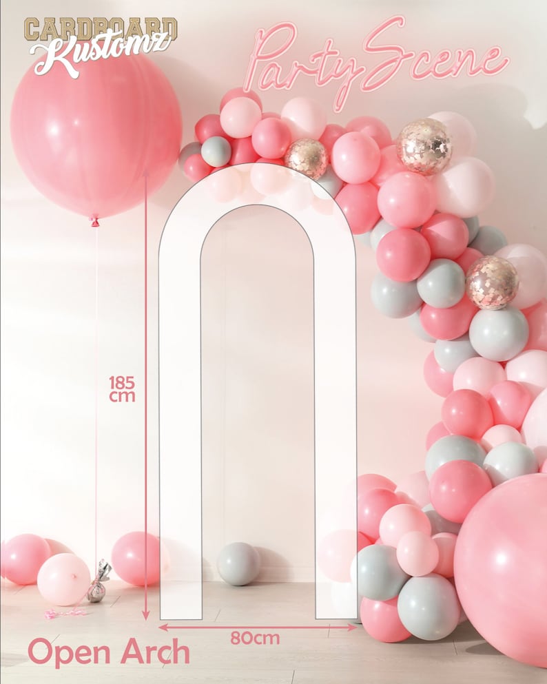 Open Arch Backdrop Sailboard Balloon Backdrop Etsy
