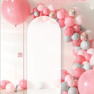 Arched Backdrop Sail board, Balloon Backdrop