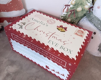 Personalized Christmas Eve Box | Extra Large Festive Keepsake