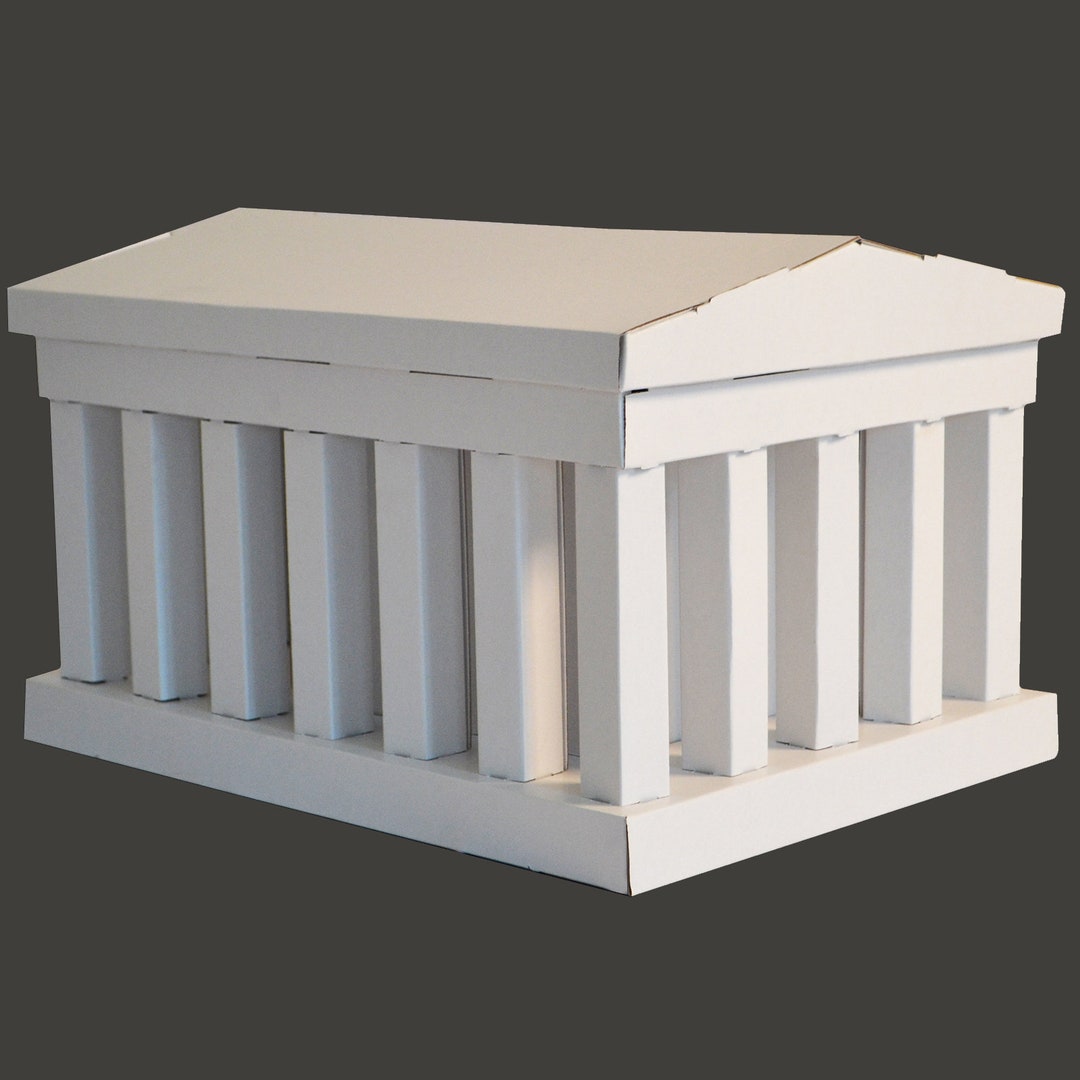 Homemade Rome Parthenon Roman Temple / Greek Parthenon - Homework Rescue Kit - Etsy
