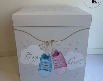 Giant Gender Reveal Box: XL Balloon Surprise Box - Etsy