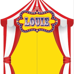 Circus Tent Back Drop