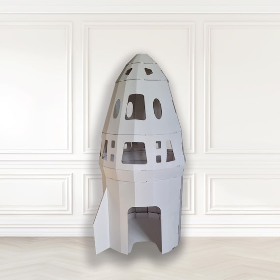 Big Box Rocketship Nasa Cardboard Rocket