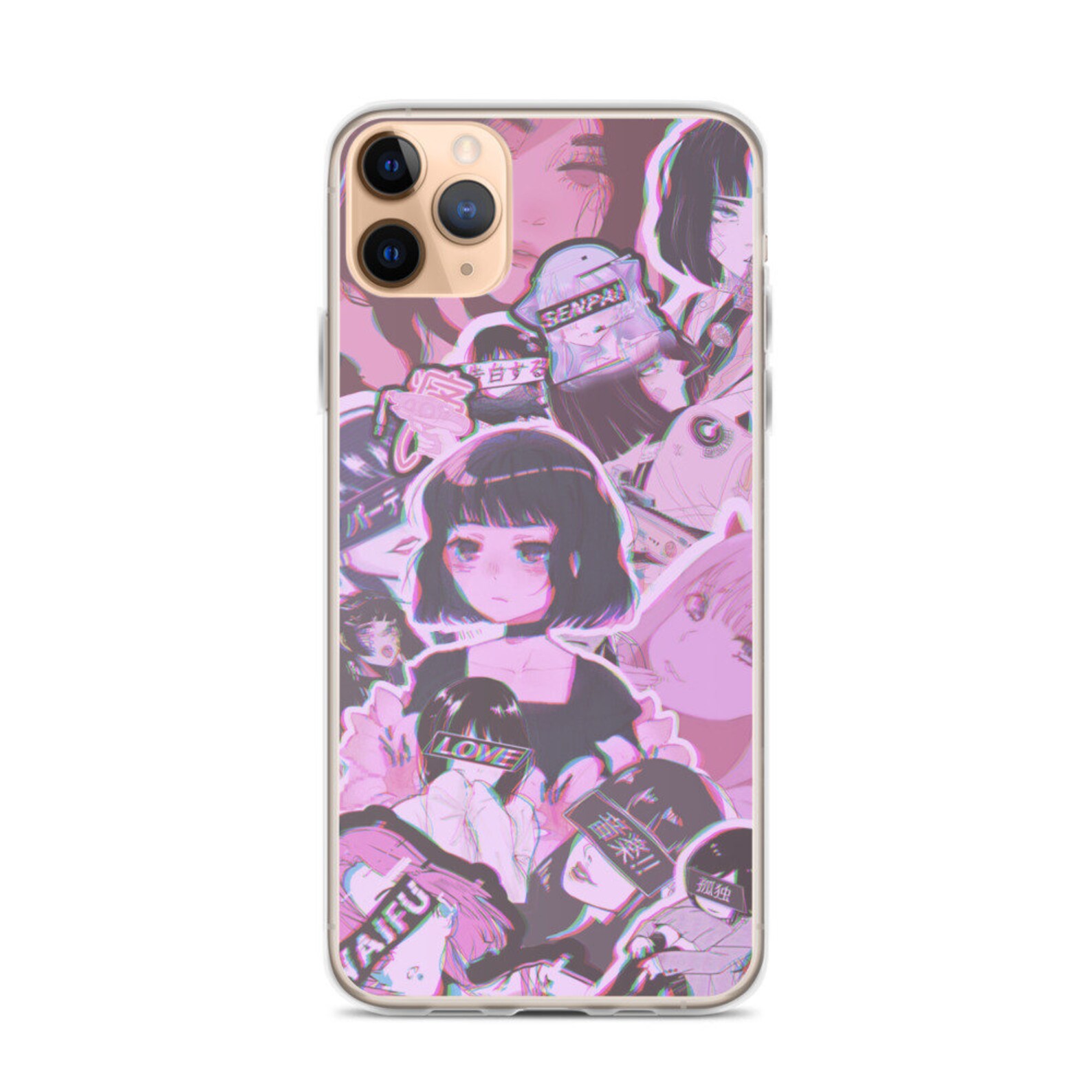 Kawaii Aesthetic Anime Iphone Case Etsy